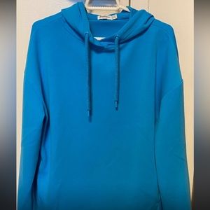 Electric blue hoodie